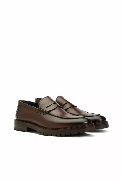 Brauner Herren Loafer