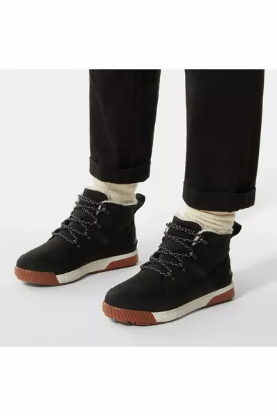 Sierra Mid Lace Waterproof Technology Bottes et chaussures de trekking pour femmes Noir