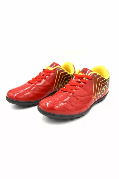 Windif Scarpe Stringate Astroturf Bambini ROSSO