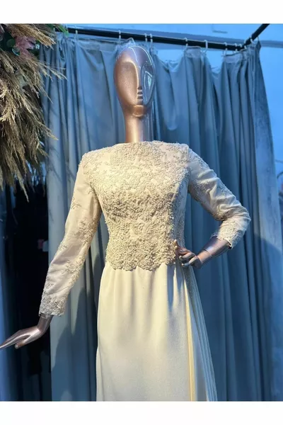 SATIJNEN AVONDJURKEN BRUILOFT VERLOVING HENNA NA DE PARTIJ BRUILOFT BELOFTE HET VERLATEN VAN HET HUIS JURK