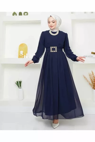 فساتين سهرة محجبة