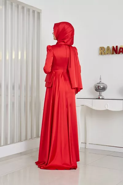 DICLE EVENING DRESS RED