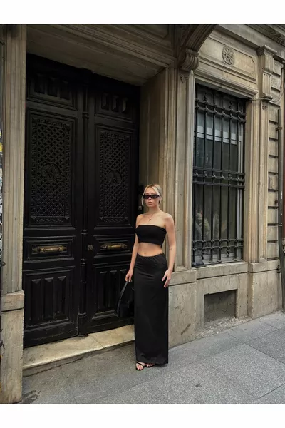 تنورة ماكسي الأساسية