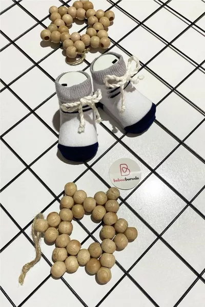 Кружевные детские носочки 0-6 месяцев