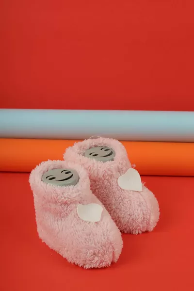 Унисекс Малыш Новорожденный Белый Синий Детализированный Удобный Одетый Детские Пинетки Брюки Подходит Для Чувствительной Кожи