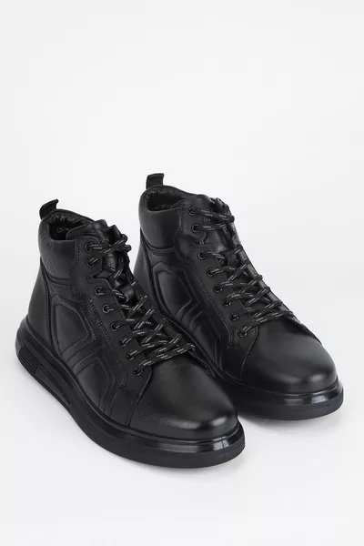 جلد طبيعي   أحذية Erk /