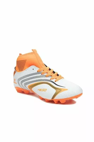 Y Men's Football Boots with Line Detailed Socks