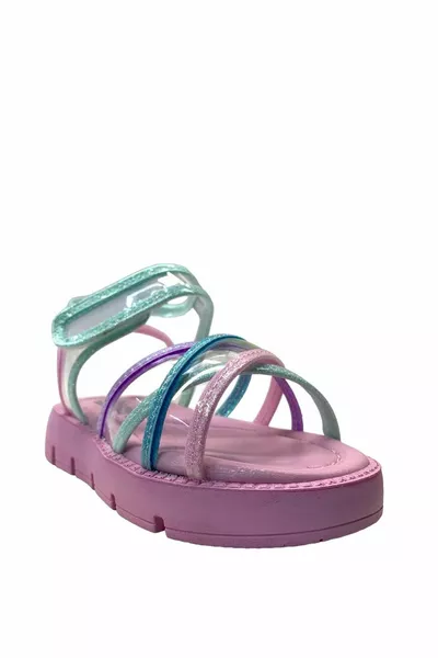  العظام طفلة الصنادل الوردي