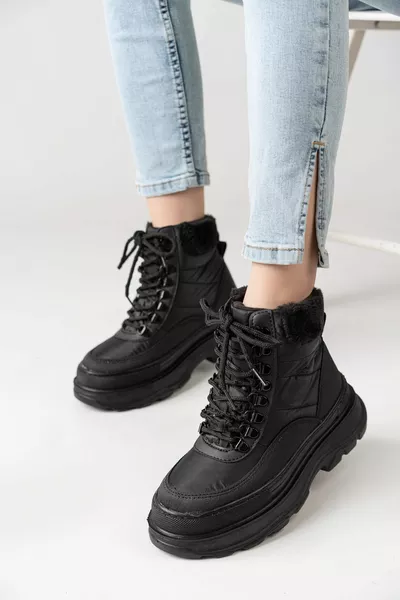 Stivali da neve con suola antiscivolo in tessuto da paracadute da donna