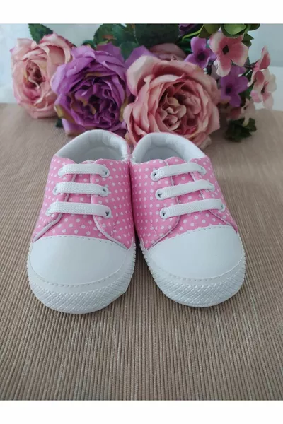 Bebiccino Baby Slofjes Polka Dot