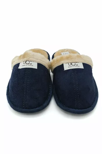 Унисекс пухкави домашни чехли без шум, които могат да се перат с плюшена козина вътре в подметката