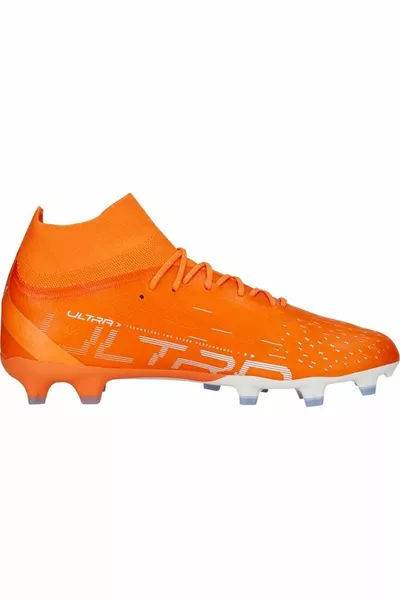 أحذية كرة القدم Ultra Pro Fg / ag للرجال برتقالي-أبيض 