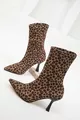 Leopard Женские Сапоги и Ботинки 