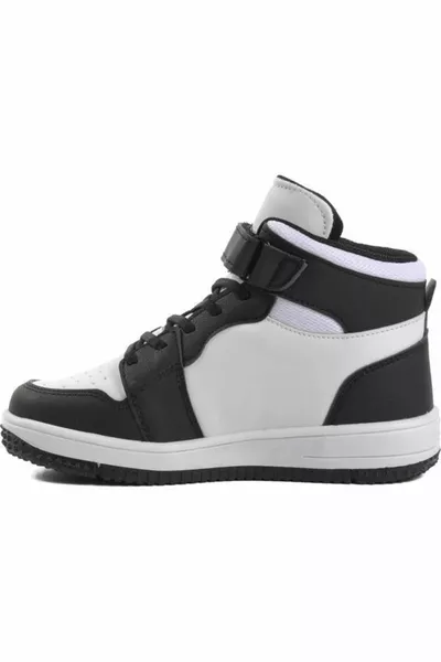 Orthopedic Kids Black/white Basketball Shoes