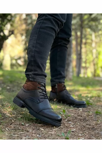 أحذية كاجوال مبطنة بدفء ونعال مطاطية