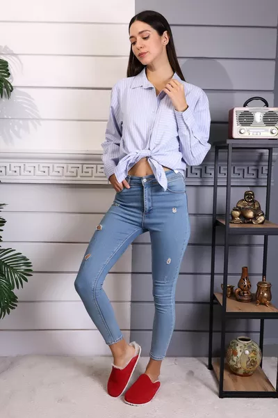 الرومانية الفراء الفلين الوحيد العظام Unjisex النعال