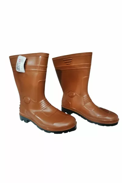 أحذية حديقة قصيرة بنية مقاومة للماء للرجال