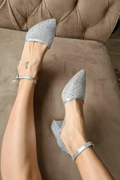 Women's Evening Dress 5cm Stone Shoes  