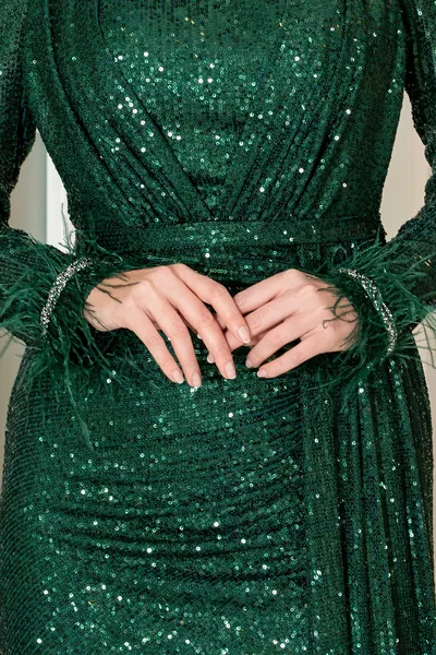 Zuhal Grote Maten Hijab Avondjurken