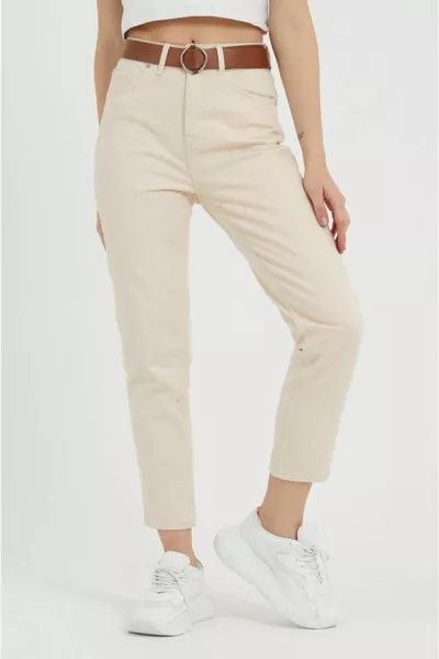 بحزام أمي جينز بيج