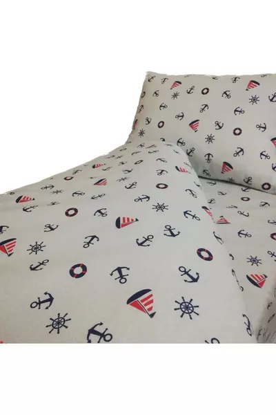Zippered Baby Duvet Cover Set