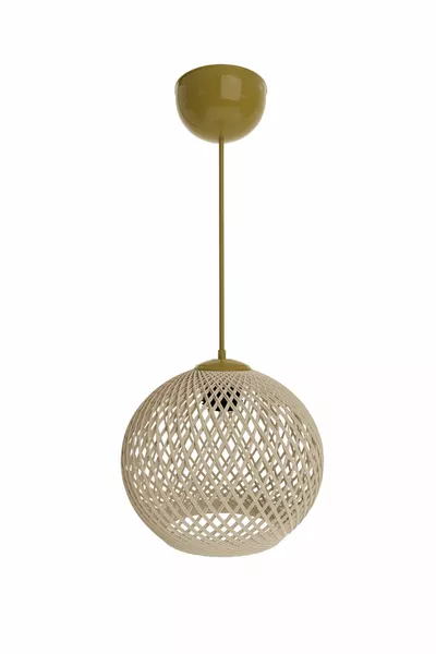 Бюле Крем Пендел Топ Полилей Златен Кабел