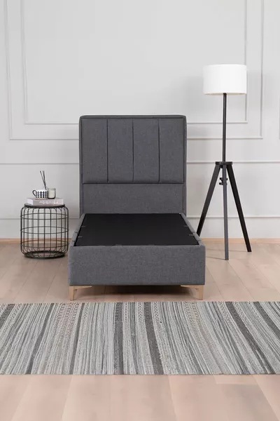 Gold Therapy Storage Bed Headboard Set Anthracite (BED NOT INCLUDED)