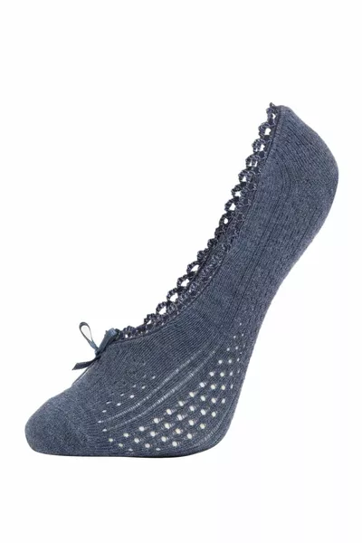 نسائي غير مرئي 3 عبوات قطن باليه جوارب azns