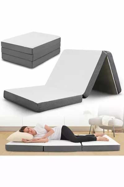 Мимоза Ортопедичен Виско Сгъваем Еднолицев Матрак