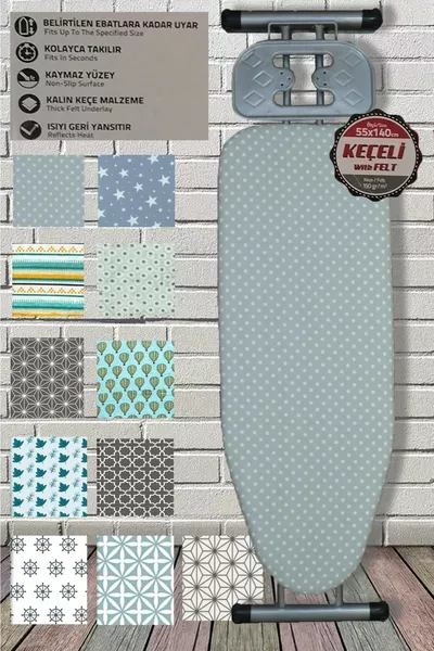 2 Felt Ironing Board Covers, Mixed Color Ironing Board Cover cm