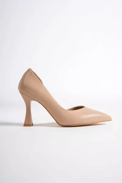 Yeva Hellbraune Glasabsätze