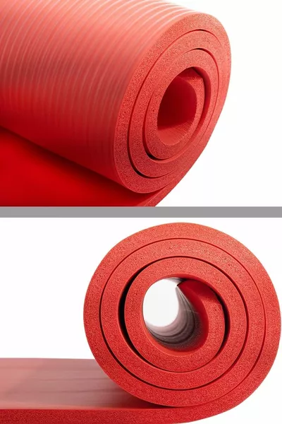 أرضية مريحة  مم حزام حمل بيلاتيس حصيرة يوجا حصيرة