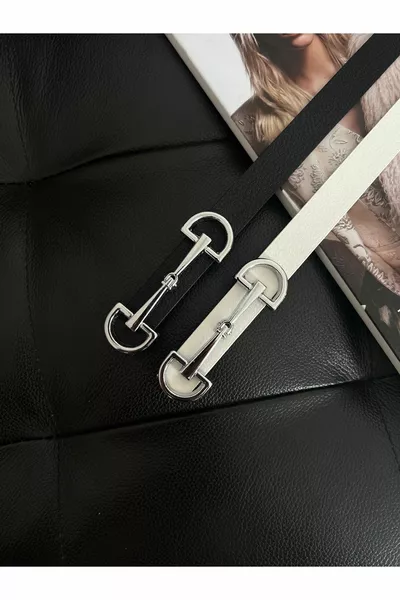 2 pz opportunità prodotto sottile cintura da donna con fibbia lunga, cintura della giacca, cintura della camicia, cintura del vestito