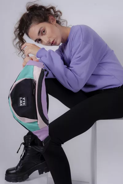 Унисекс Красочная Сумка Через Плечо И Талию