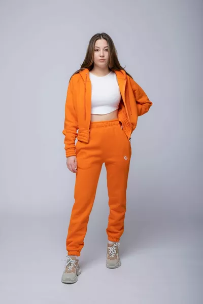 Ensemble de survêtement premium élastique de base pour femme