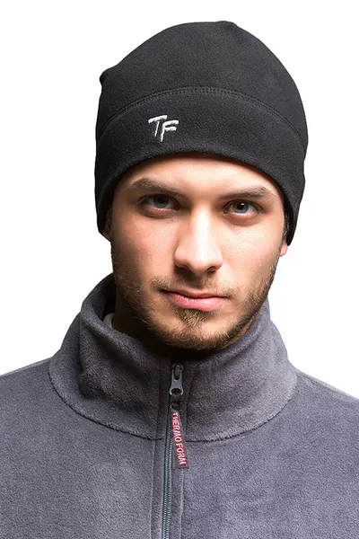 الصوف قبعة صغيرة سوداء