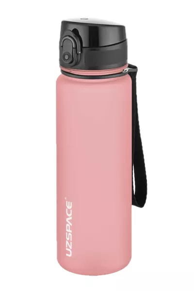 Bouteille d'eau en plastique Tritan 0 ml, Softtouch, différentes couleurs, rose