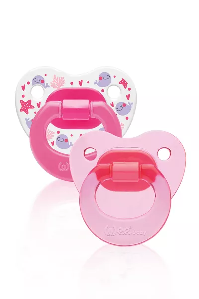 حلمة ثنائية الفم رقم 3 للبنات + شهر