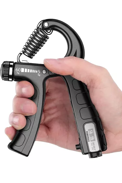 Muscle Building Exercise Equipment Hand Grip Exerciser Wrist Forearm Strengthener 1 Piece