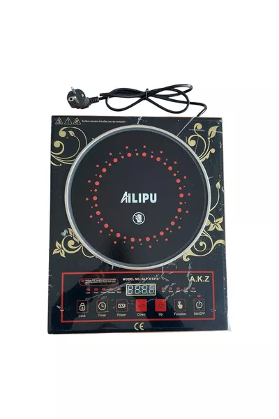 موقد كهربائي بمقدار عين واحدة باللمس من Ailipu، موقد تحريض احترافي للمطبخ المنزلي أو المكتب وغيرها على سطح الطاولة