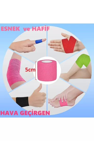 Self-Adhesive Bandage 5 Cm X 4.5 M Cohesive Bandage