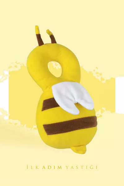 وسادة حماية رأس الطفل الصفراء، وسادة الخطوة الأولى للنحل