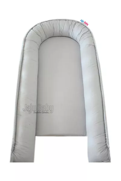 سرير طفل فاخر رمادي التصميم أرثوبيدي سرير طفل فاخر