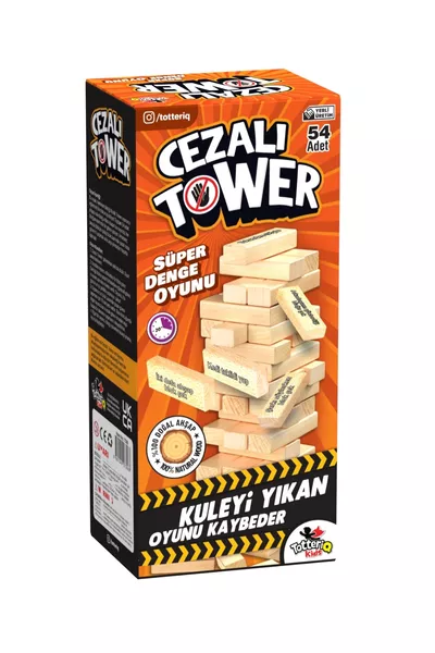 Gioco di equilibrio Jenga punizione Tower grande dimensione pezzo