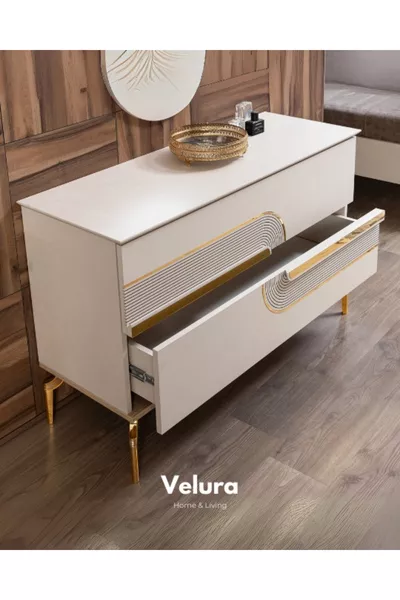 خزانة أوريل الحديثة مع مرآة