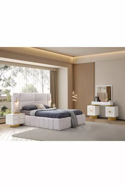 Arizona Bedroom Set with Balcony % MDF | Free Delivery and Installation