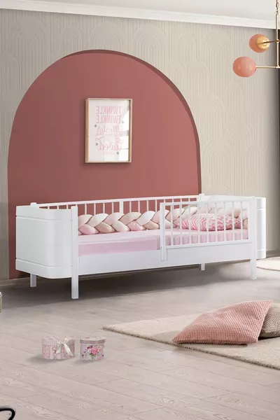 سرير مونتيسوري، سرير ليديا مونتيسوري - أبيض