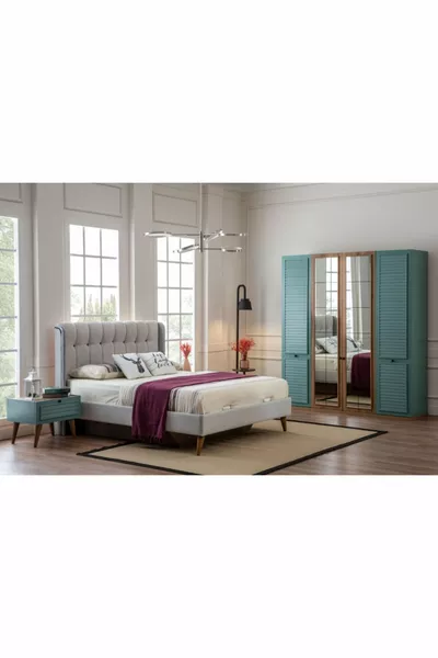 Vron Tva 4 Kapılı Yatak Odası Takımı