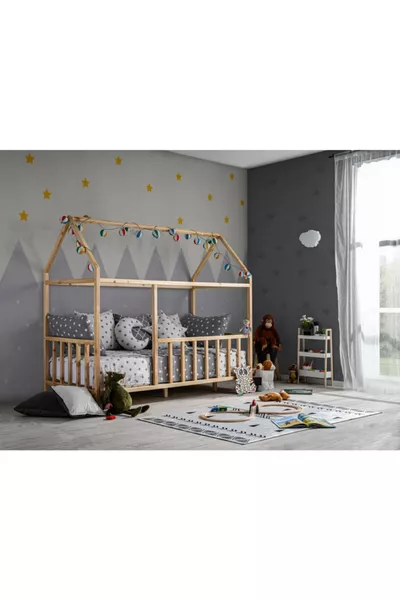 Unisex Kinder Baby Natuurlijk Montessori & Bed