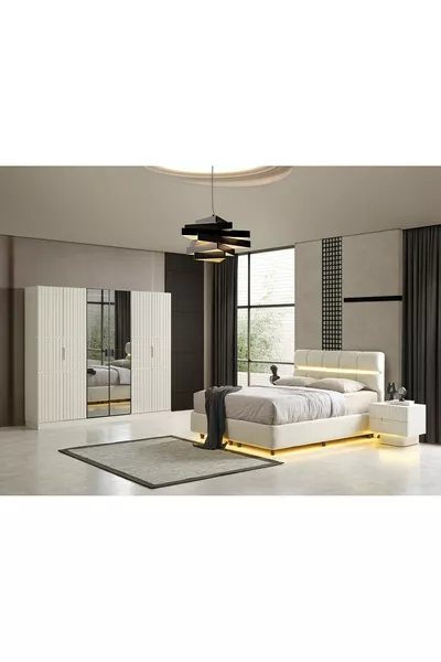 طقم غرفة نوم لوفت من MDF